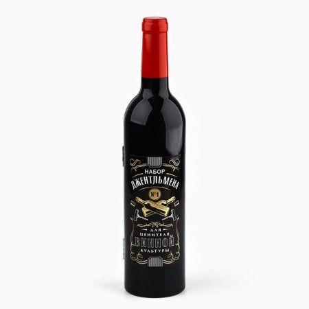 Gift set for the wine "Set of Gentleman", 32 x 7 cm-9