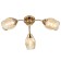 Ceiling lamp 3x40W E14, size 53x53x18 cm