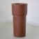 Kashpo for flowers "candle" 38.5x80 cm, 25 l, color chocolate