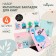 A set of magnetic bookmark for books Calligrata 4 pieces, "Assorted", mix