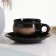 Tea couple "Borisovskaya" 0.25l / 9x6cm + saucer 15cm, old