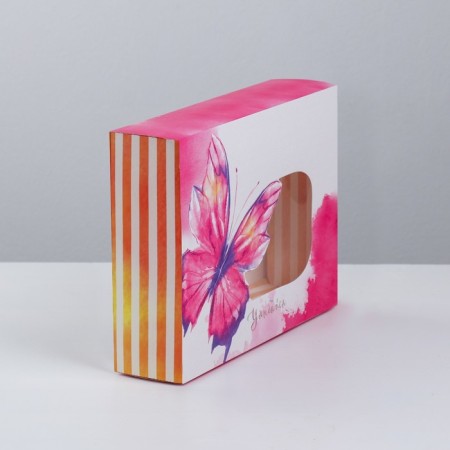 Confectionery box, packaging “Smile”, 20 x 15 x 5 cm-2