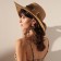 Women's hat minku "leopard" Beige color, rr 56-58
