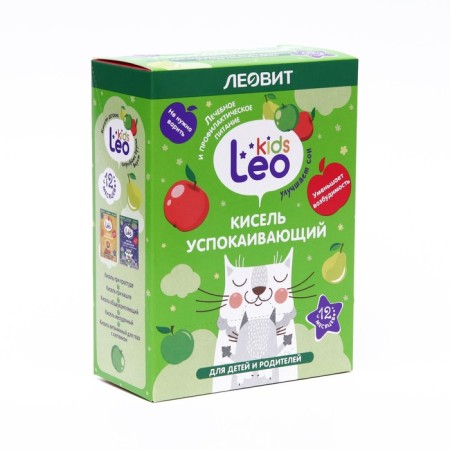 Kisel Leo Kids Leot Single, 5 bags of 12 g