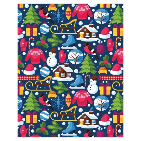 Pillow Roller "New Year's mood, decorative, size 16x45 cm-1