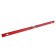 Matrix level, 120 cm, aluminum, 3 eyes, red, ruler