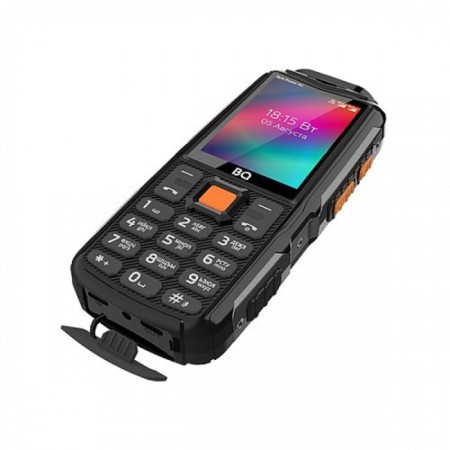 Cell phone BQ M-2410L Tank Power 4g Black Gunmetal Function PowerBank-4