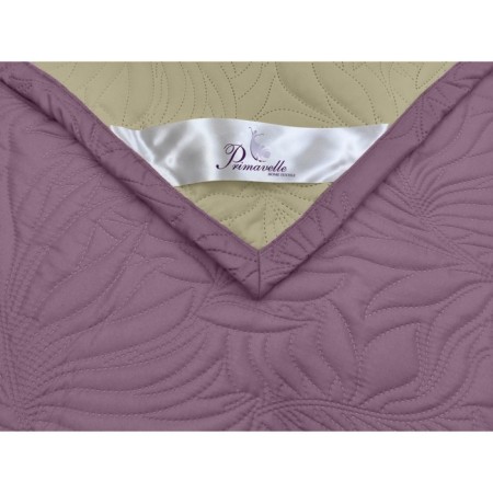 ARTI bedspread, size 180x200 cm, purple color-4