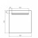 Domino mirror Good Light 70, with backlight, 700x700 mm