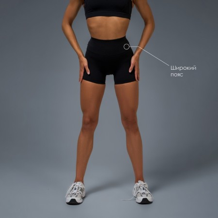 Sports shorts Comfort, rr s, black color-3