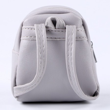 Bag for the doll "Cute cat", color gray color-3