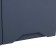 Wardrobe hinged 600 Helga, 600x300x720, Bely/Marengo Soft MDF