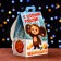 Gift box "Cheburashka", house, 12 x 8.5 x 17.5 cm