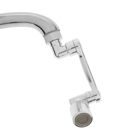 Zein z3592 aerator, rotary, adjustable, on a hinge, 2 modes, chrome-12
