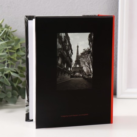Photo album in 100 photos 10x15 cm, plastic. Sheets "Travel Traces" Paris-2