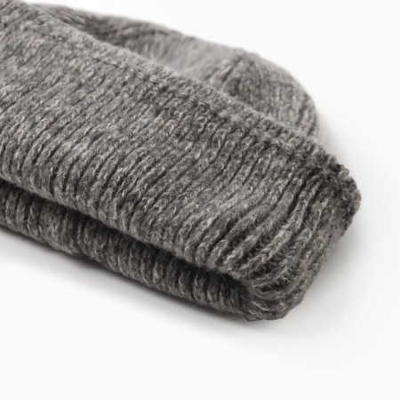 Women's hat minku, dark gray color, rr 56-58-4