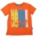 T -shirt for a boy, height 110 cm, orange color CSK 61575 (147)