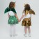 Carnival set "Winter Dragon", green color: wings, skirt and rim