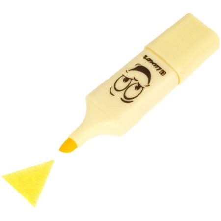 Luxor Eyeliter Pastel, 1.0-4.5 mm, water-based ink, pastel yellow, pastel yellow-3