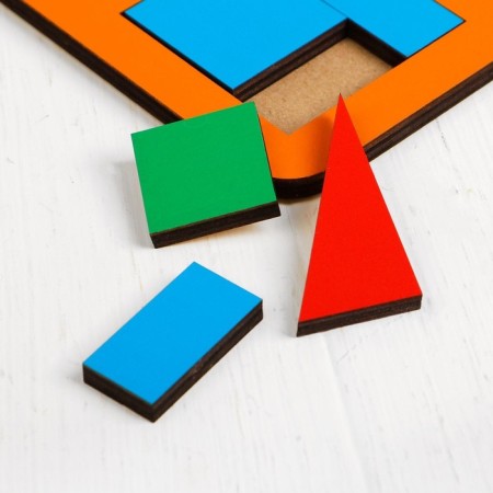 "Fold the square" B.P.Nikitin, level 1 (maxi), mix-2