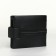 Male purse on the button, black color