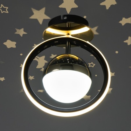 Lamp "Alions" LED 37W 3000-6000K black and gold 20x20x22 cm Bayerlux-2