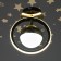 Lamp "Alions" LED 37W 3000-6000K black and gold 20x20x22 cm Bayerlux
