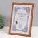 Photo frame Plastic format A4 "Wave cross -section" Brown 32.3x23.6x1 cm