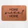 A set of bathroom rugs Ethel "Home" 2 pcs, 80x50 cm, 50x40 cm, velor
