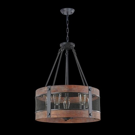 Lamp Vittoria 5x60W E27 Black 50x50x53cm