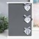 Keywater tree "Three hearts" gray 6x19x25.5 cm