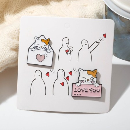 Set of icons (2 pcs.) "Kits" a message, colored in ferrous metal-1
