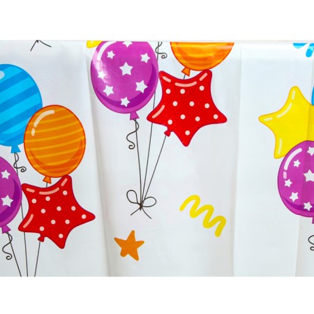 Single tablecloth "Balls" 180x137-4