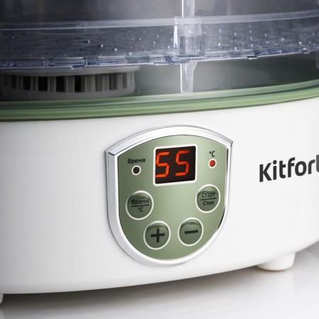 Vegetable dryer KitFort KT-1902, 250 watts, 5 tiers, white-2