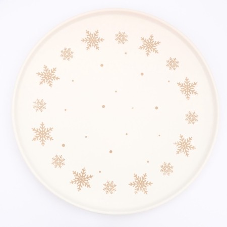 New Year. Ceramic "Snow Fairy Tale", 27.3 cm