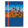 A4 notebook, 96 sheets in a cage on the crest are magnificent locks, covered cardboard, block 65g/m2, 4V mix