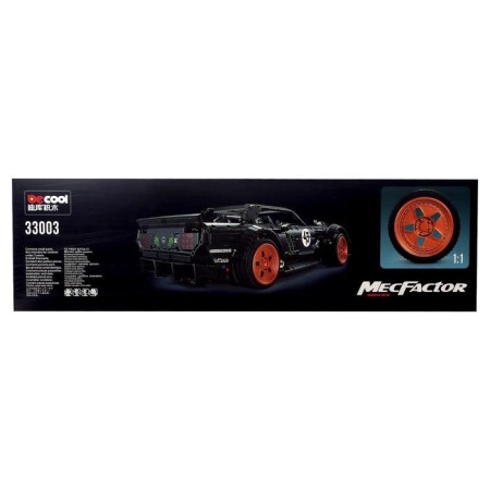 Designer "Technique. Sports car ", collectible model, 3145 details-1