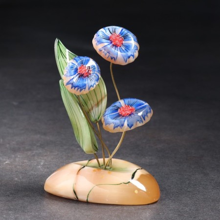 Souvenir "Bouquet from Cornflows", Selenite