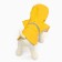 Dog raincoat, size XL (DS 30-35, OG 38-43, Osh 26-31 cm), yellow