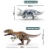 Designer "Dinomir", 15 details, tricratops and tyrannosaurus, sound