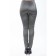Female trousers, size 42, silver color