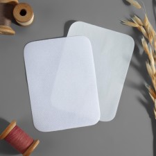 Clothes for clothing, 10 × 7.5 cm, heat -miles, steam, white color