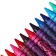 Voskvovoye pencils 24 colors "Kalyak-Malyak", thickened 11 mm, round