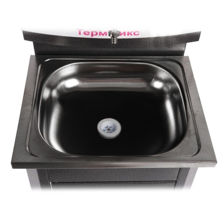 The washbasin "Termix", without AVN, stainless washing, 17 l, silver color-3