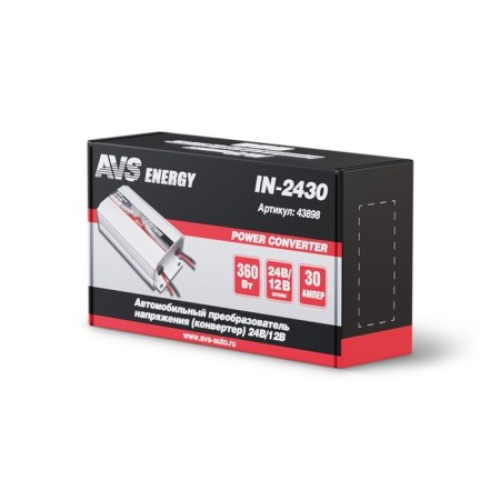 Avs 24/12 V, 2430 (30A) voltage converter.-2