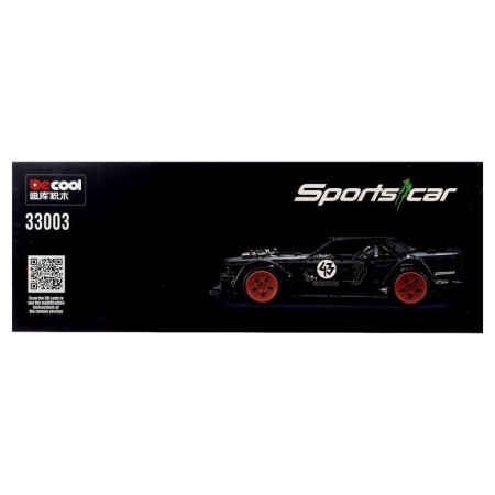 Designer "Technique. Sports car ", collectible model, 3145 details-2