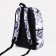 School backpack from textiles on lightning, 3 pockets, black color