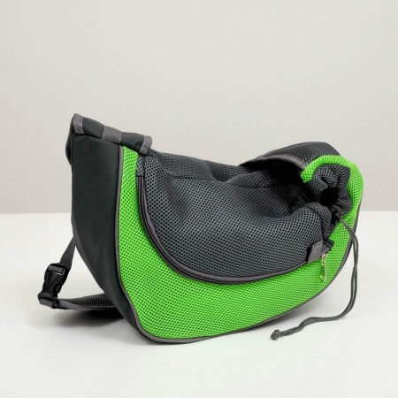 Cracking bag "sling" for animals, 37 x 20 cm, green-6