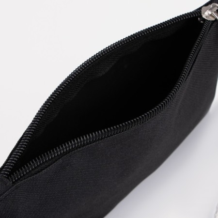 Set of a backpack with a zipper, chover, bag, cosmetic bag, black color-10