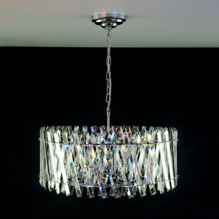 Suspendor Lamp Citilux "Ingvar" CL334281, 60x60x45 cm, 8x60W, E14, Gray Color-21